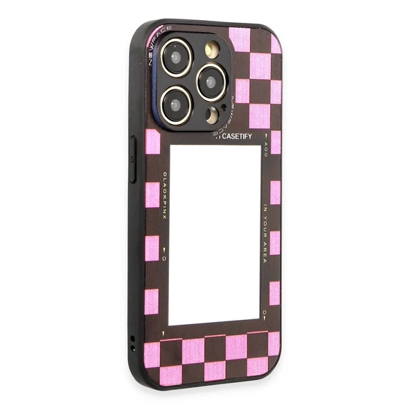 İphone 12 Pro Max Kılıf Mirror Desenli Kapak - Mirror - 8 ürün görseli 1