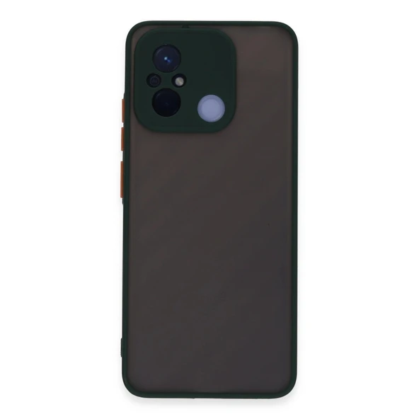 Xiaomi Redmi 12c Kılıf Montreal Silikon Kapak - Yeşil ürün görseli 1