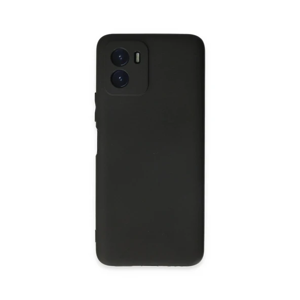 Vivo Y15s Kılıf First Silikon - Siyah ürün görseli 1