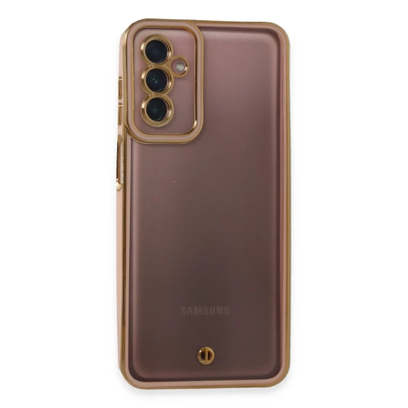 Samsung Galaxy M23 Kılıf Liva Lens Silikon - Pudra ürün görseli 1