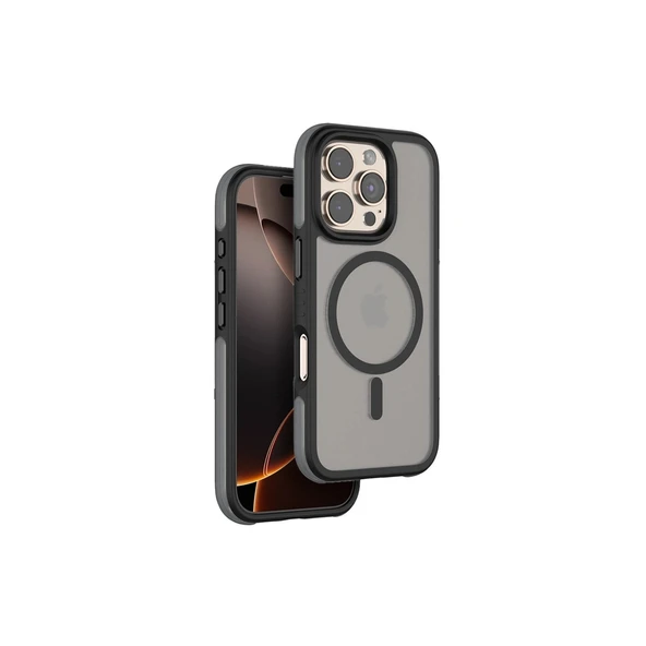 Venco  İphone 16 Pro Max Orbit Magsafe Kapak - Siyah ürün görseli 1