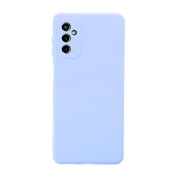 Samsung Galaxy M52 5g Kılıf Nano İçi Kadife Silikon - Lila ürün görseli 1