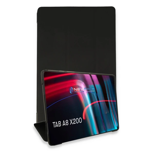 Samsung Galaxy X200 Tab A8 10.5 Kılıf Tablet Smart Kılıf - Siyah ürün görseli 1