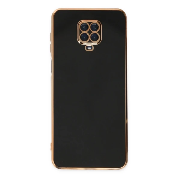 Xiaomi Redmi Note 9 Pro Kılıf Volet Silikon - Siyah - Resim 2