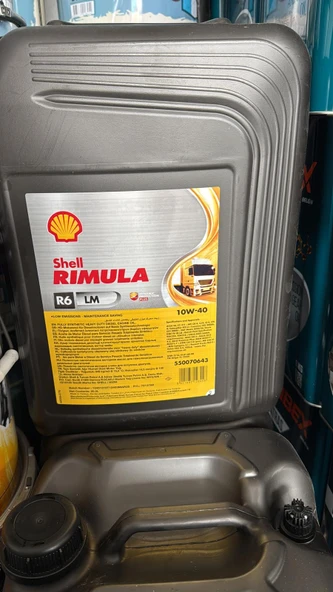 Shell Rimula R6 LM 10W-40 20 lt Motor Yağı ürün görseli 1