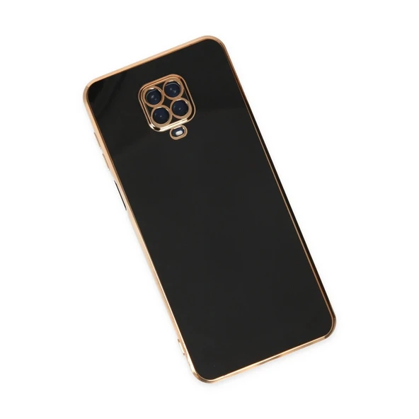 Xiaomi Redmi Note 9 Pro Kılıf Volet Silikon - Siyah - Resim 3