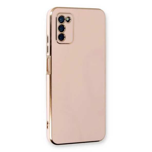 Samsung Galaxy A03s Kılıf Volet Silikon - Pembe ürün görseli 1