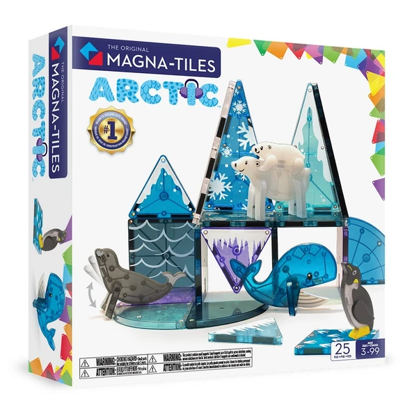 Magna Tiles Arktik Hayvanları 25 Parça ürün görseli 1