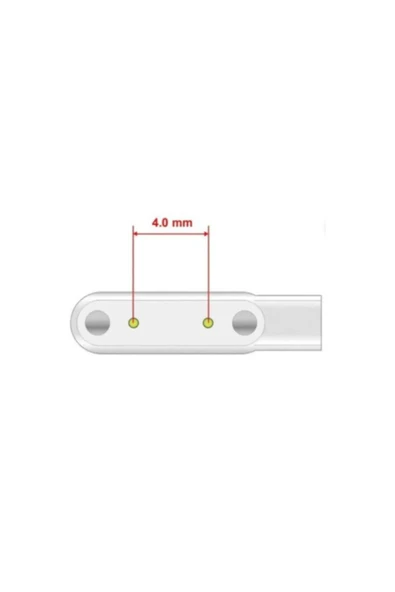 silabor 2 Pin 4.0 Mm Konnektör Akıllı Saatler Için Manyetik Şarj Kablosu - Al2748 ürün görseli 1