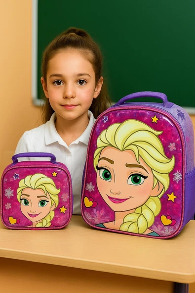 NewBag Kız Elssa Okul Ve Folyolu Beslenme Çantası (YENİ SEZON) ürün görseli 1