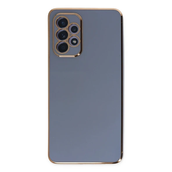 Samsung Galaxy A52 Kılıf Volet Silikon - Mavi ürün görseli 1
