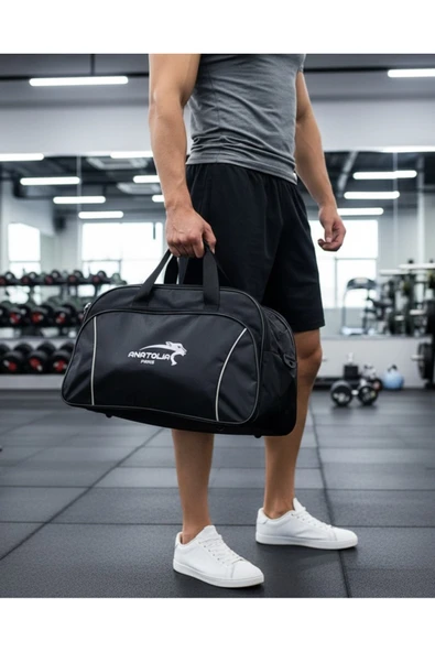 NEWFULL ANATOLİA PARS Unisex Astarlı Su Geçirmez Kumaş U Kapak Seyahat Ve Spor Çantası-Ortaboy ürün görseli 1