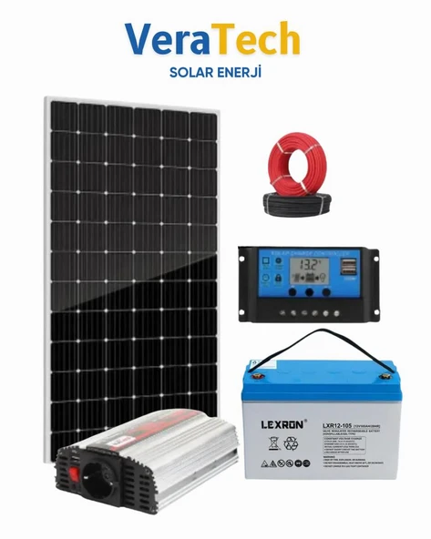 VeraTech Solar Enerji Bağ Evi Tv Aydınlatma Paketi ürün görseli 1