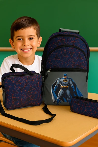 NewBag YARASA ERKEK ÇOCUK Sırt Ilkokul Çantası-3'lü Set ürün görseli 1