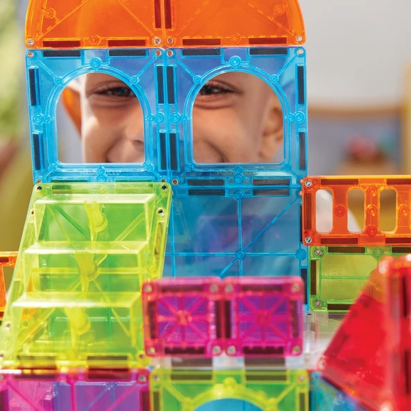 Magna Tiles Şehir Merkezi 110 Parça - Resim 7