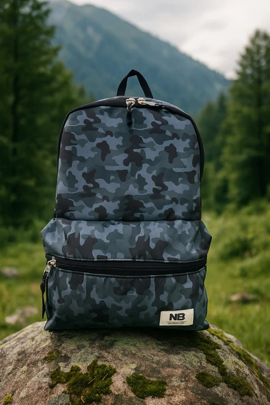 NewBag KAMUFLAJ OKUL SIRT ÇANTASI (YENİ SEZON) ürün görseli 1