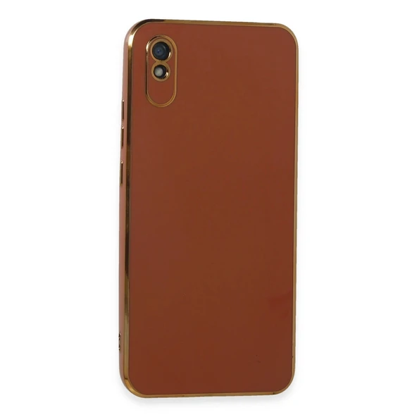 Xiaomi Redmi 9a Kılıf Volet Silikon - Kırmızı ürün görseli 1