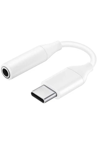 Teknobia Type-c Kulaklık Dönüştürücü 3.5 Mm Jack Girişli Ses Adaptörü Aux Kablo Beyaz ürün görseli 1