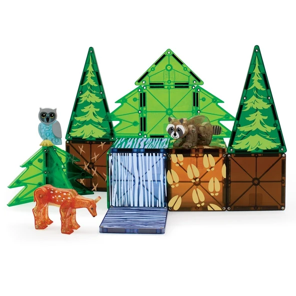 Magna Tiles Orman Hayvanları 25 Parça - Resim 2