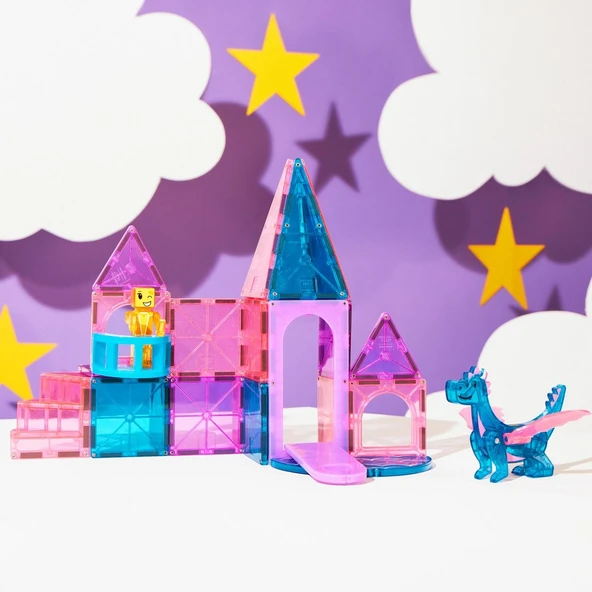 Magna Tiles Kale 25 Parça - Resim 3