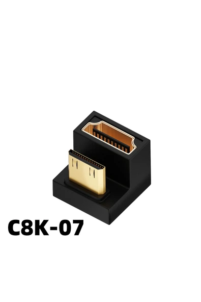 silabor UHD 2.1 Adaptör, 8K 60Hz HDTV Dişi Konnektörden Mini/MicroHD Erkek Konnektöre 8K Yüksek Çözünürlüklü ürün görseli 1