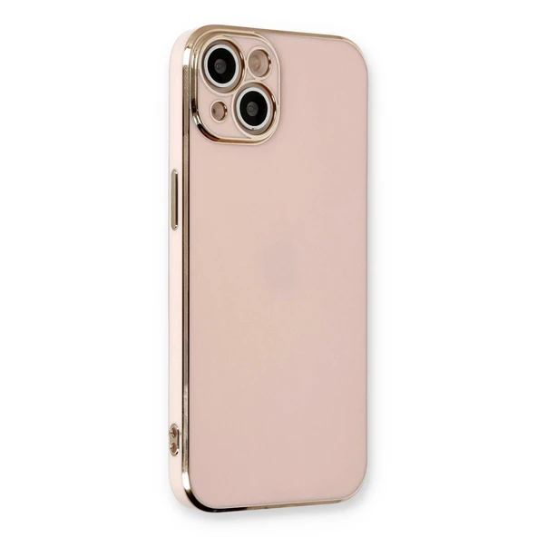 İphone 13 Kılıf Volet Silikon - Pembe ürün görseli 1