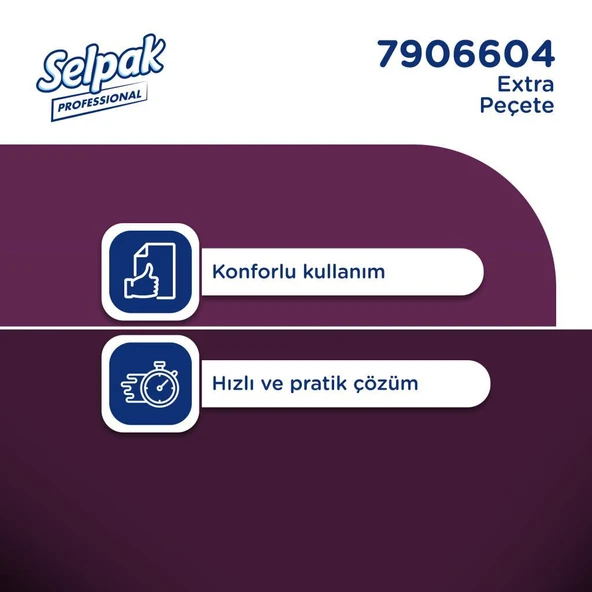 Selpak Profesyonel Extra Peçete 200'lü x 15 Adet - Resim 5