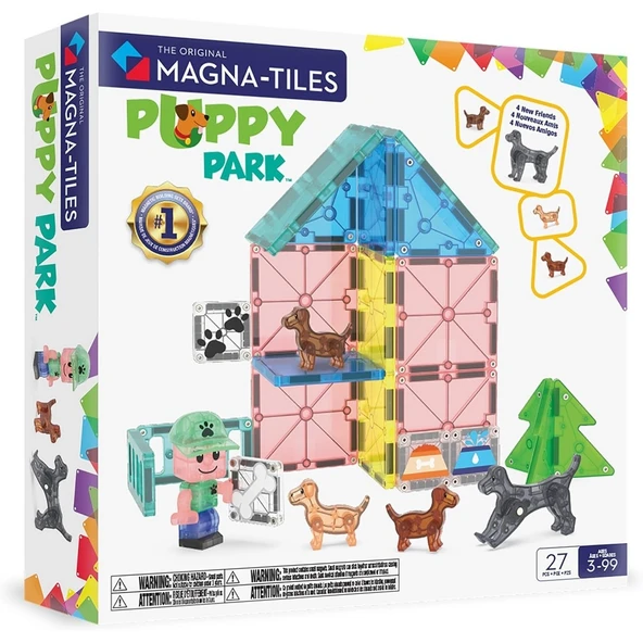 Magna Tiles Puppy Park 27 Parça ürün görseli 1
