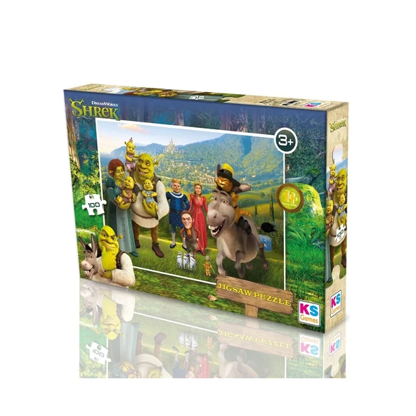 Ks Games Shrek Puzzle 100 Parça ürün görseli 1