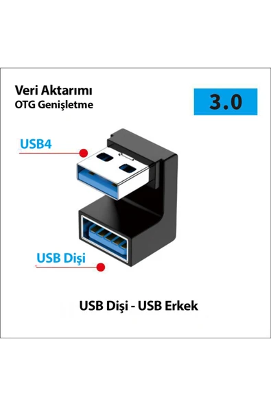 silabor USB Erkek-Dişi OTG Adaptör | Telefon & Tablet Uyumlu | 10Gbps Hızlı Veri Aktarım ve Şarj Desteği ürün görseli 1