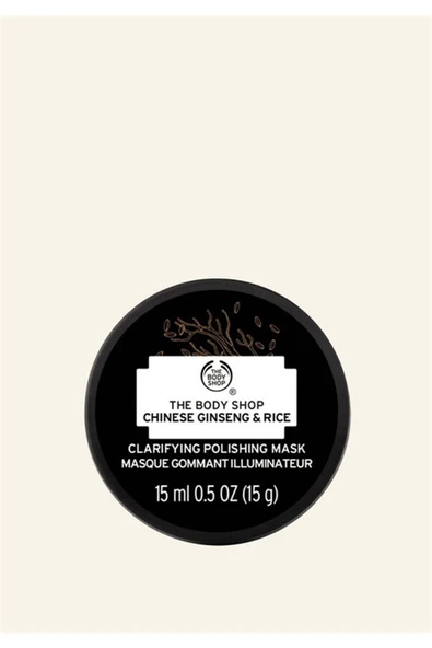THE BODY SHOP Chinese Ginseng & Rice - Aydınlatıcı Ve Arındırıcı Maske 15 ml ürün görseli 1