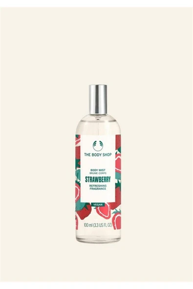 THE BODY SHOP Strawberry Vücut Spreyi Body Mist 100 ml ürün görseli 1