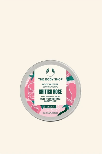 THE BODY SHOP British Rose Body Butter Vücut Nemlendiricisi 50 ml ürün görseli 1