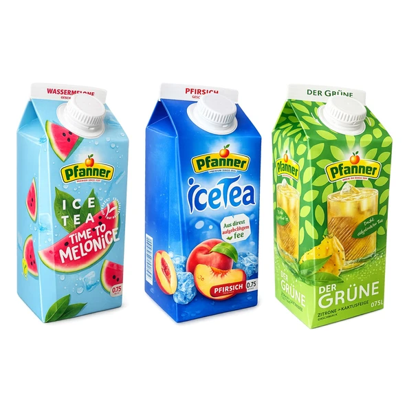 Pfanner Ice Tea 750 ml 3 lü Karma Paket ürün görseli 1