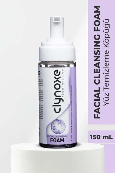 Clynoxe Facial Cleansing Foam, Post-Biyotik Kompleksli  Yüz Temizleme Köpüğü 150 mL ürün görseli 1