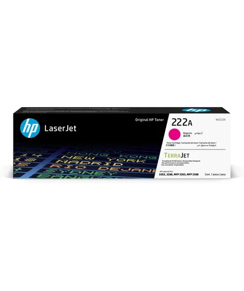 HP W2223A Magenta T.Kartuş(222A) ürün görseli 1