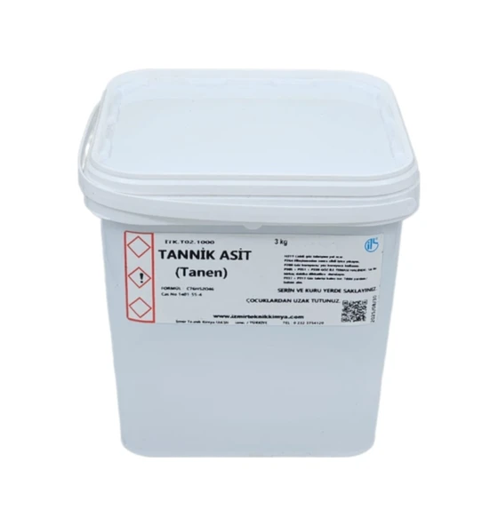 Izmir Teknik Tannik Asit Tanen Extra Pure,3kg ürün görseli 1
