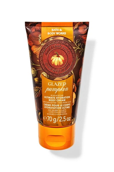 Bath & Body Works Glazed Pumpkin Seyahat Boy Vücut Kremi ürün görseli 1