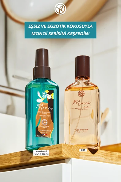 Yves Rocher Monoi Edt - 100 ml - Resim 4