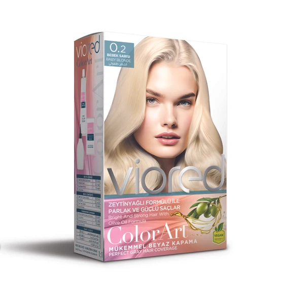viored ColorArt Set Saç Boyası 0.2 Bebek Sarısı ürün görseli 1