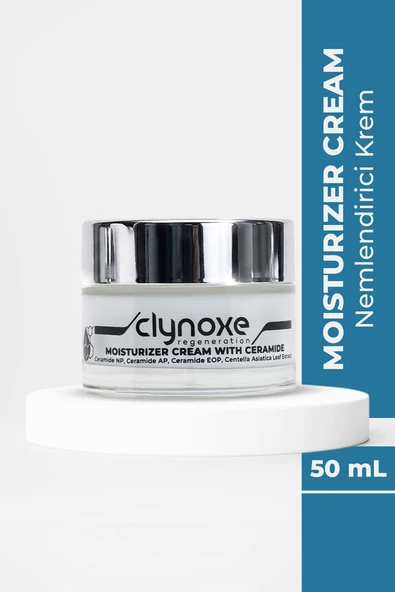 Clynoxe Moisturizer Cream With Ceramide, Seramid Destekli Yoğun Nemlendirici Günlük Bakım Kremi 50 mL ürün görseli 1