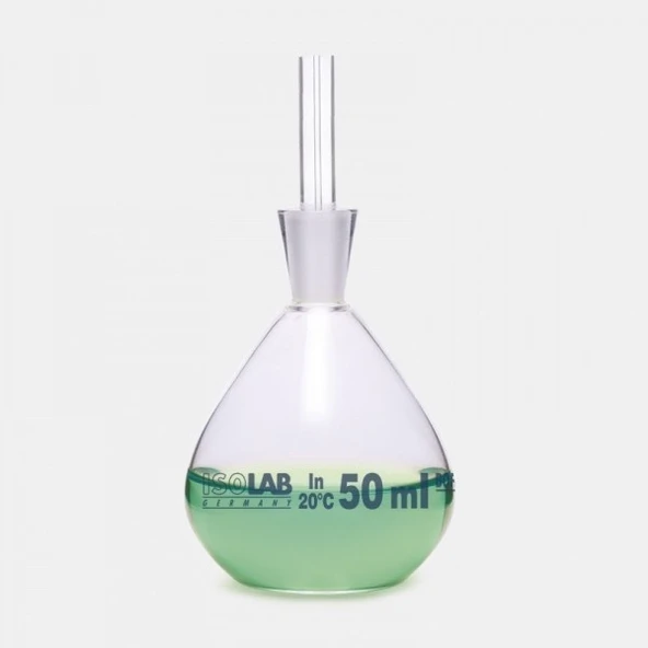 Izmir Teknik Piknometre,Cam,termometresiz-100 ml ürün görseli 1