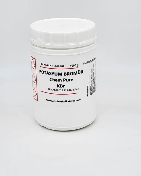 İzmir Teknik Potasyum Bromür,Chem Pure, 1 kg ürün görseli 1