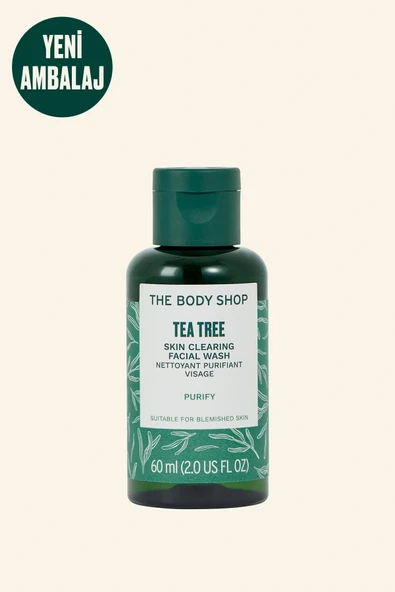 THE BODY SHOP Çay Ağacı Tea Tree Yüz Yıkama Jeli 60 ml ürün görseli 1