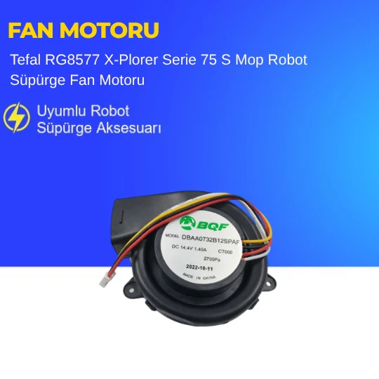 Tefal RG8577 X-Plorer Serie 75 S Mop Robot Süpürge Fan Motoru ürün görseli 1