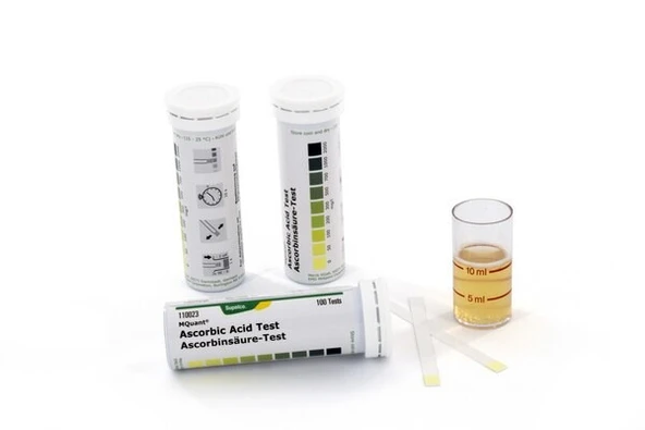 Merck Askorbik Asit Test Stripi Merck 1 Kutu ürün görseli 1