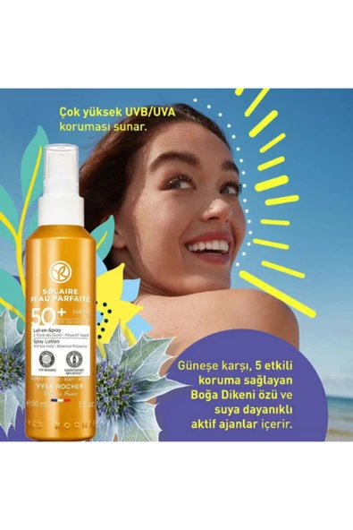 Yves Rocher Vegan Güneş Spreyi Yüksek Koruma 150ml ürün görseli 1