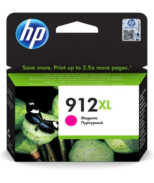 HP 3YL82AE Magenta Mürekkep Kartuş (912XL) ürün görseli 1