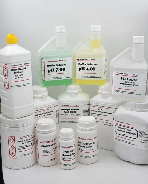 İzmir Teknik Baryum Klorür, 98 % Chem Pure, 1 Kg ürün görseli 1