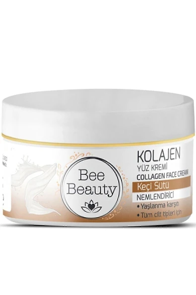 Bee Beauty Keçi Sütü Kolajen Yüz Kremi 50 ml ürün görseli 1